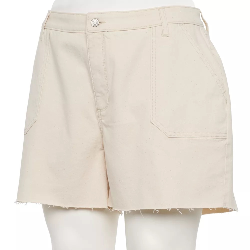 Sonoma Cream Utility / Cargo Shorts - size 10